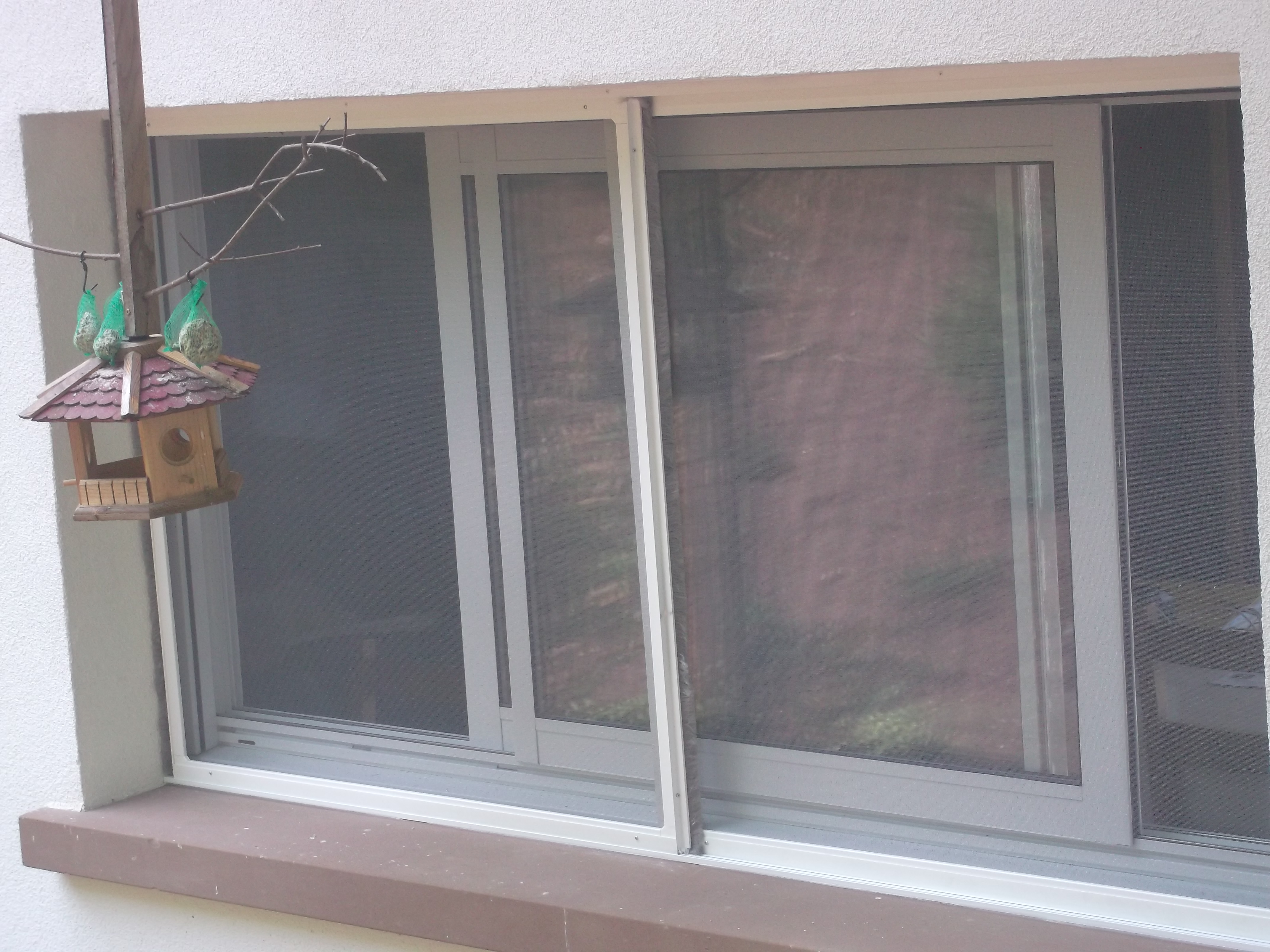 Siegel Insektenschutz Schiebefenster